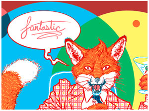Fantastic Mr. Fox T-shirt TeePublic